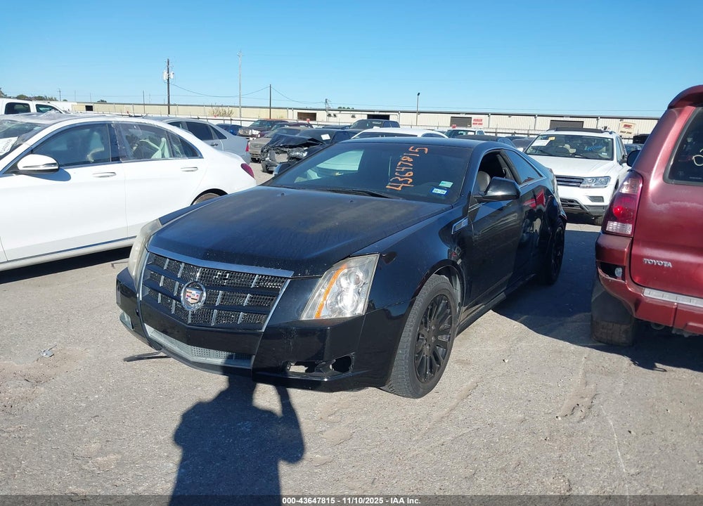 2012 CADILLAC CTS STANDARD VIN: 1G6DA1E30C0144243