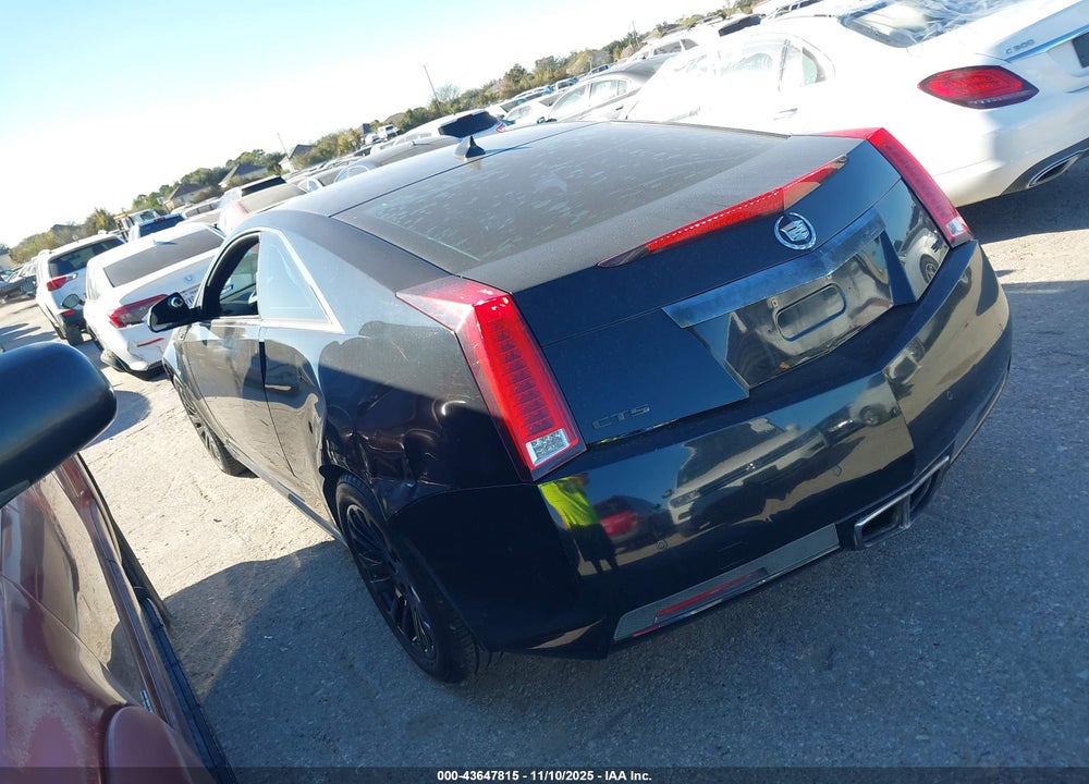 2012 CADILLAC CTS STANDARD VIN: 1G6DA1E30C0144243