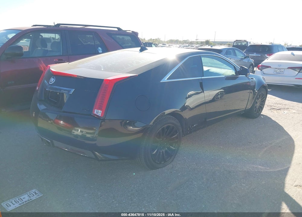 2012 CADILLAC CTS STANDARD VIN: 1G6DA1E30C0144243