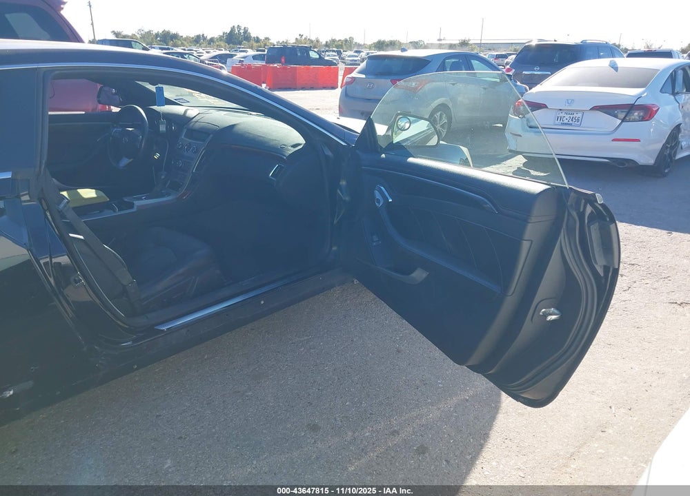 2012 CADILLAC CTS STANDARD VIN: 1G6DA1E30C0144243