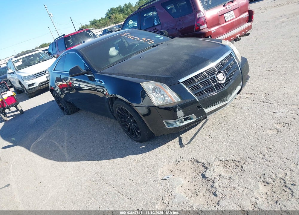 2012 CADILLAC CTS STANDARD VIN: 1G6DA1E30C0144243