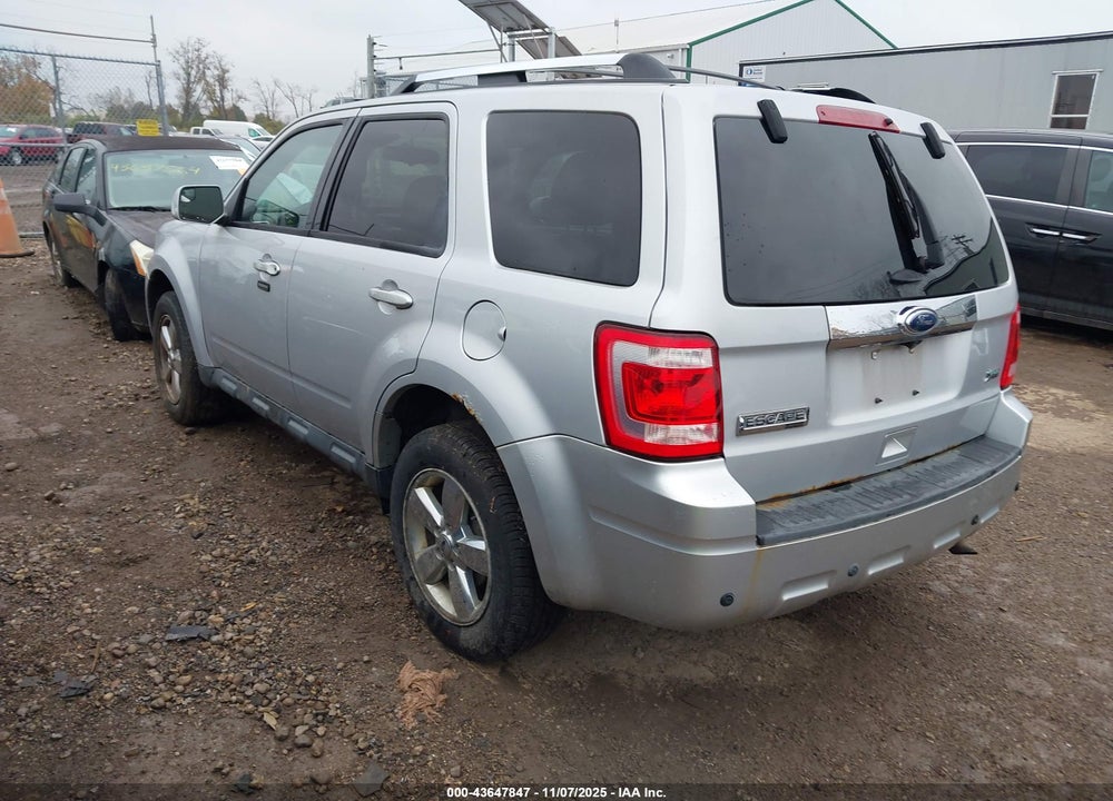 2011 FORD ESCAPE LIMITED VIN: 1FMCU9EG4BKB45055