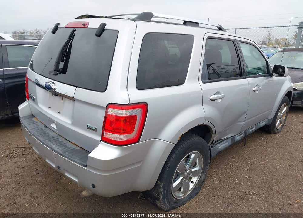 2011 FORD ESCAPE LIMITED VIN: 1FMCU9EG4BKB45055