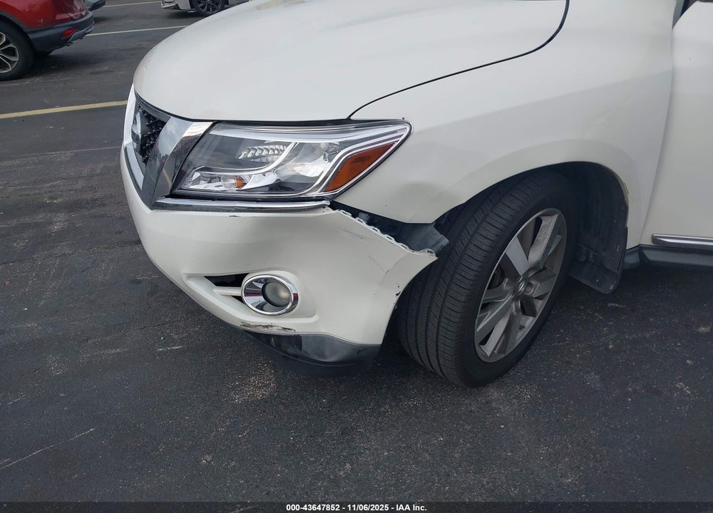 2015 NISSAN PATHFINDER PLATINUM VIN: 5N1AR2MN3FC618069