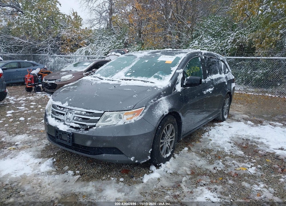 2013 HONDA ODYSSEY EX-L VIN: 5FNRL5H67DB023030