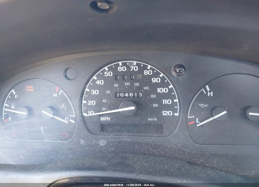 1997 FORD RANGER SPLASH/XL/XLT VIN: 1FTCR10A1VUA90549