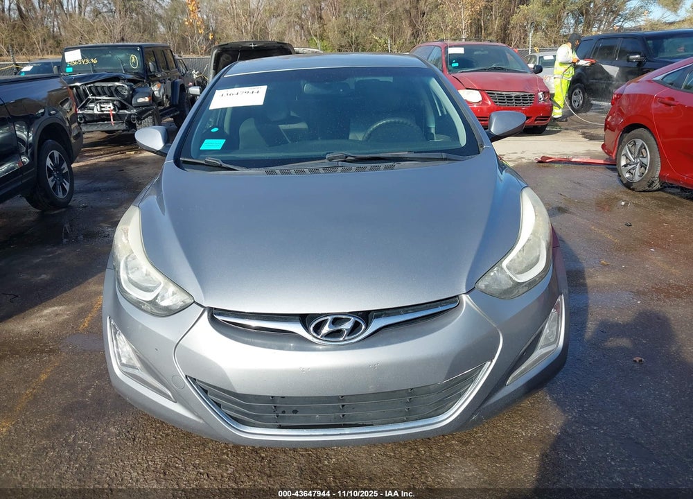 2016 HYUNDAI ELANTRA SE VIN: KMHDH4AE3GU532627