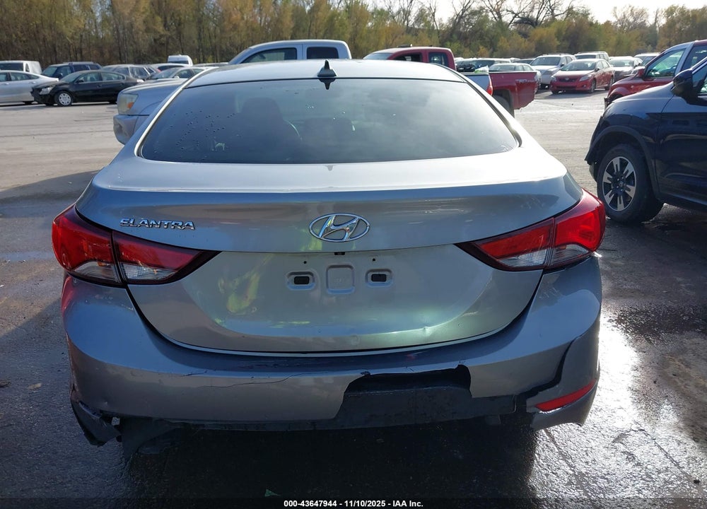 2016 HYUNDAI ELANTRA SE VIN: KMHDH4AE3GU532627