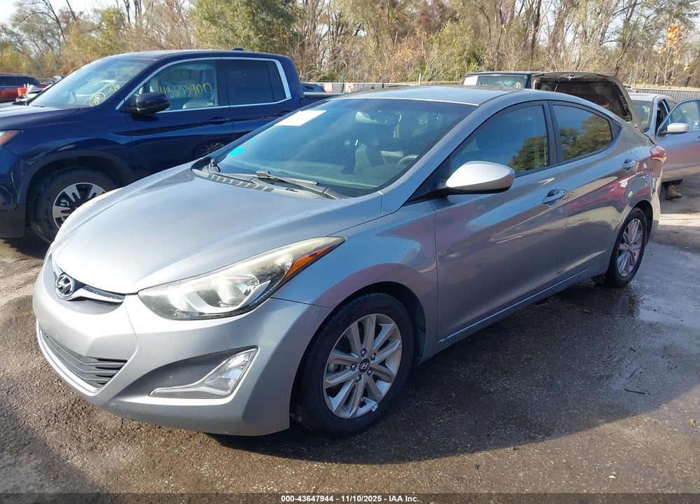 2016 HYUNDAI ELANTRA SE VIN: KMHDH4AE3GU532627