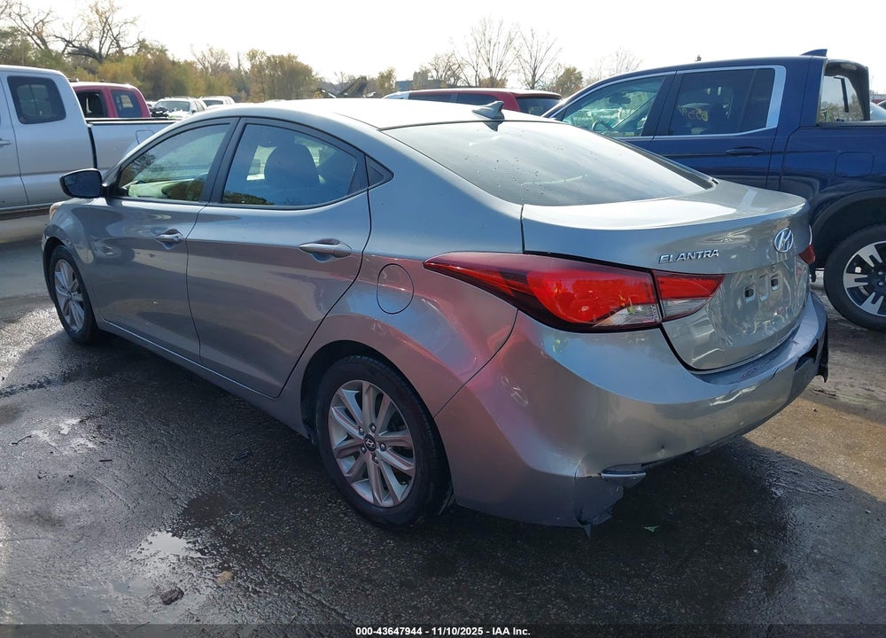 2016 HYUNDAI ELANTRA SE VIN: KMHDH4AE3GU532627