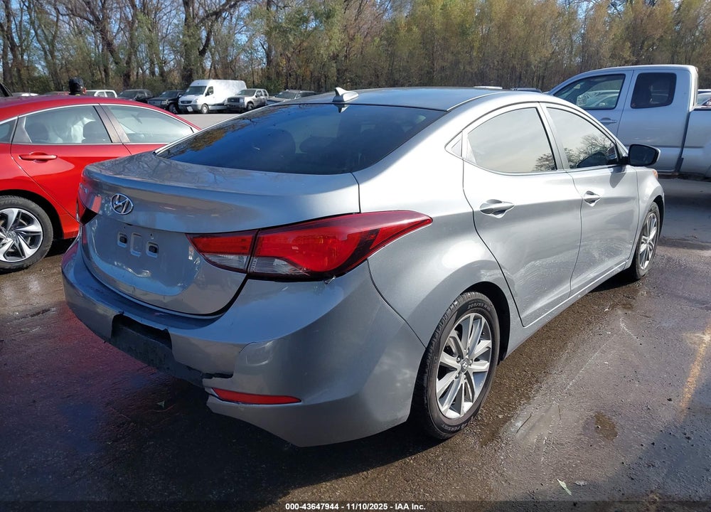 2016 HYUNDAI ELANTRA SE VIN: KMHDH4AE3GU532627