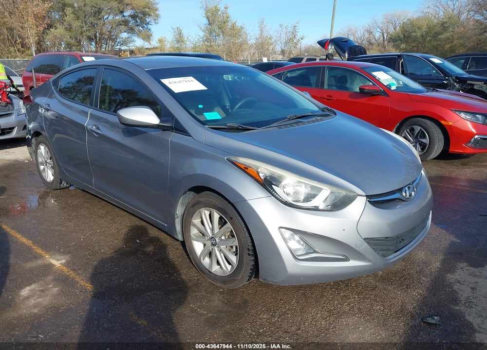 2016 HYUNDAI ELANTRA SE VIN: KMHDH4AE3GU532627
