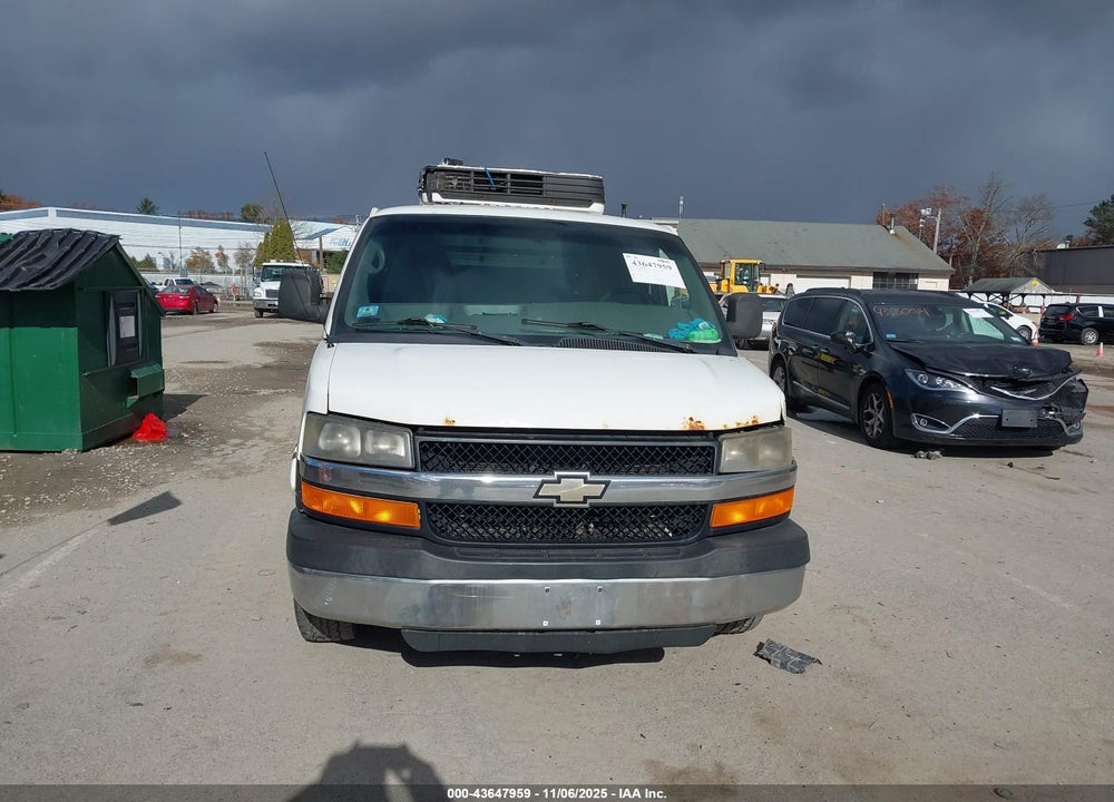 2013 CHEVROLET EXPRESS 2500 WORK VAN VIN: 1GCWGFBG9D1192280