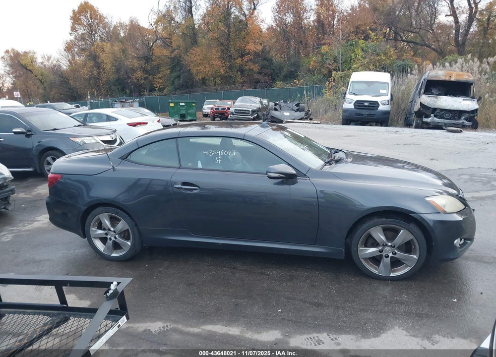 2010 LEXUS IS 250C VIN: JTHFF2C24A2508509