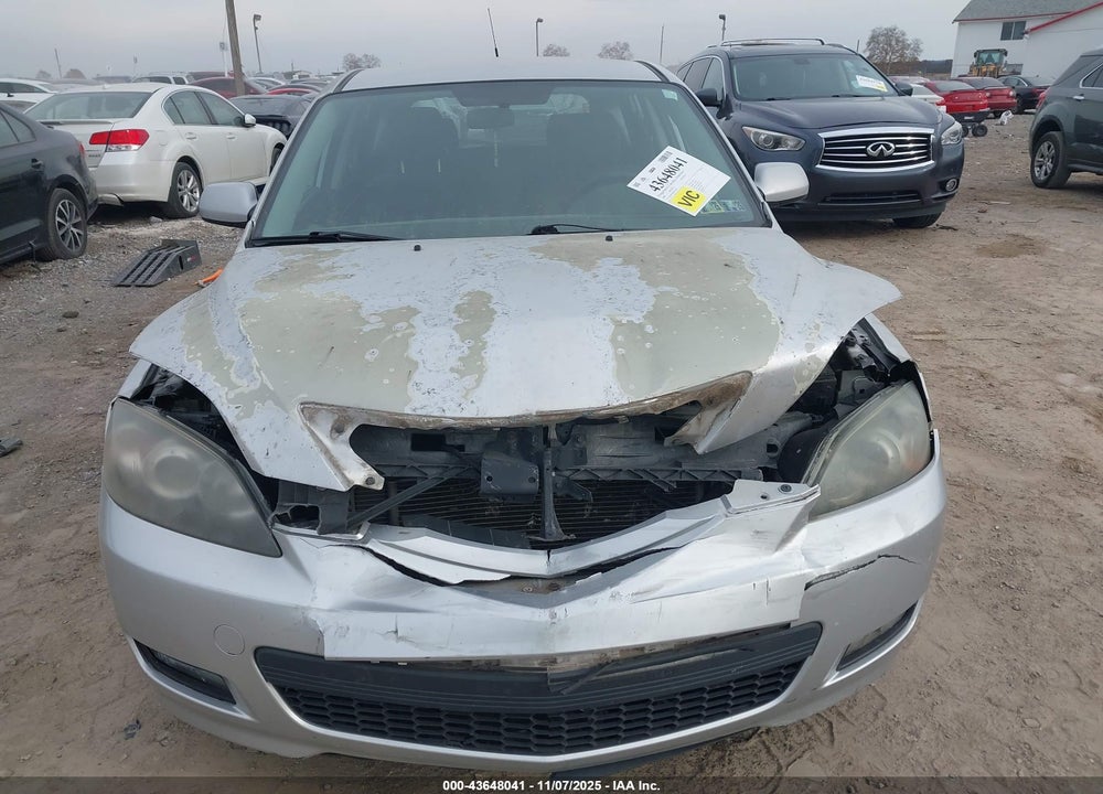 2008 MAZDA 3 VIN: JM1BK344881777484