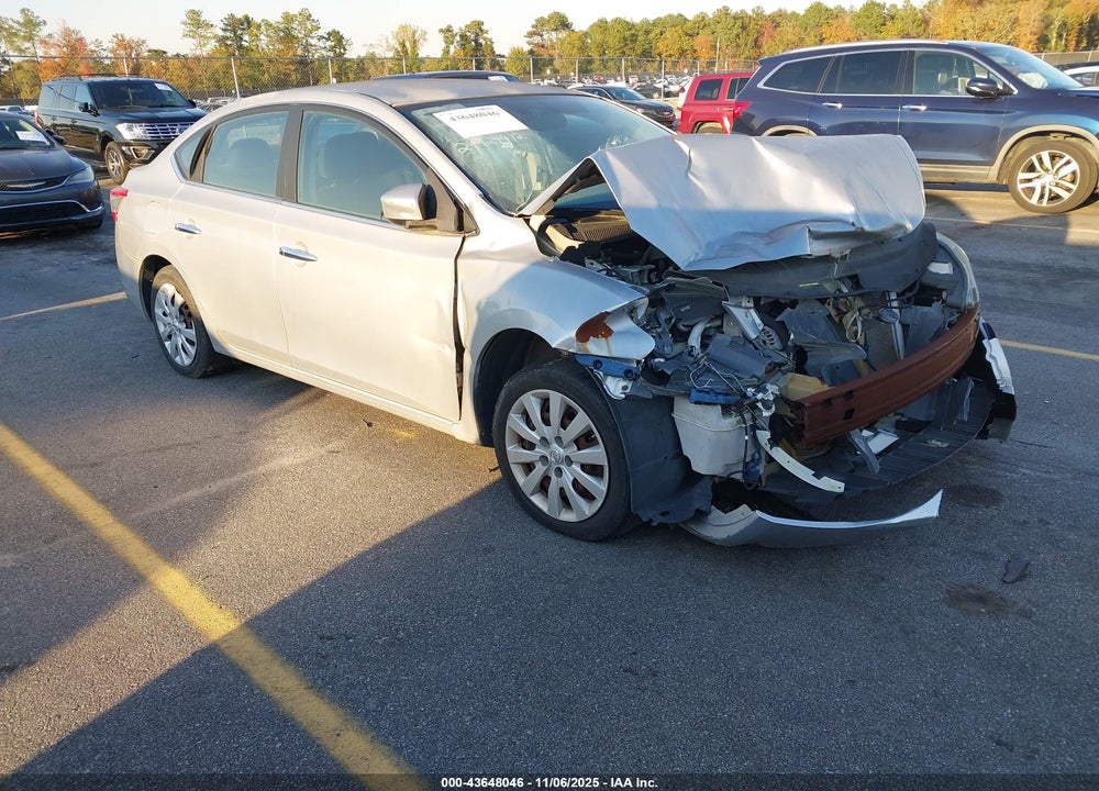 2014 NISSAN SENTRA VIN: 3N1AB7APXEY251644