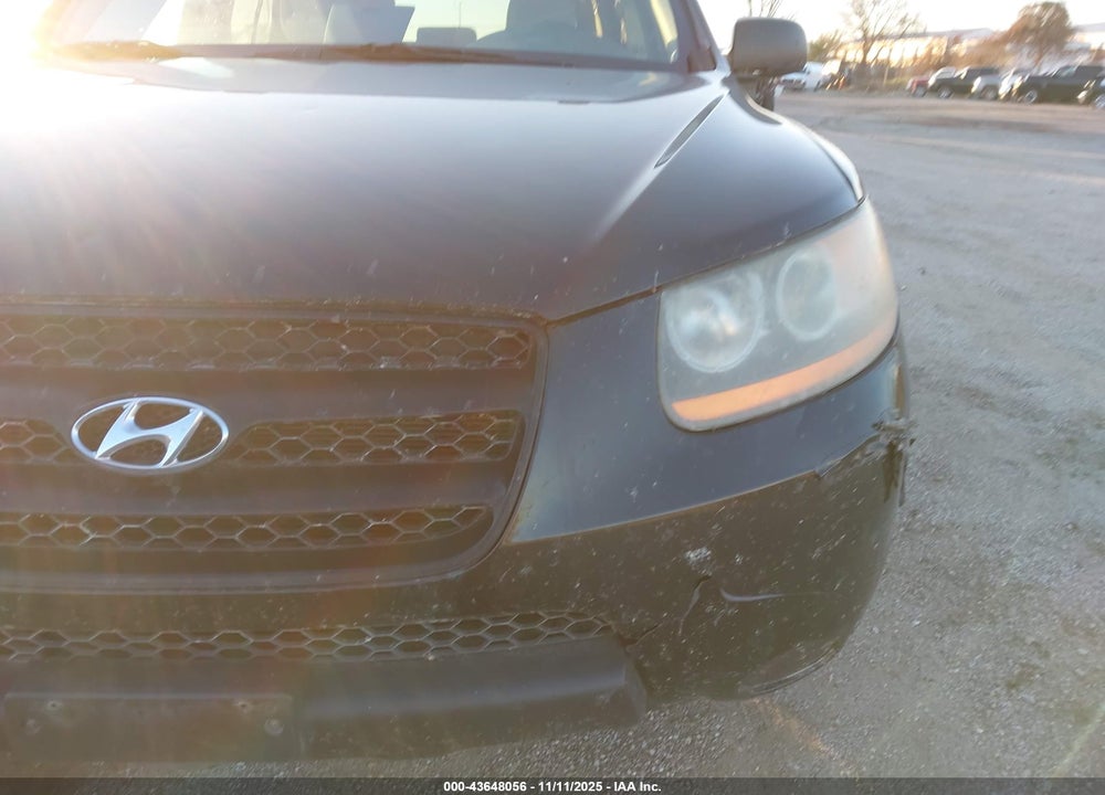 2009 HYUNDAI SANTA FE GLS VIN: 5NMSG73D39H265228