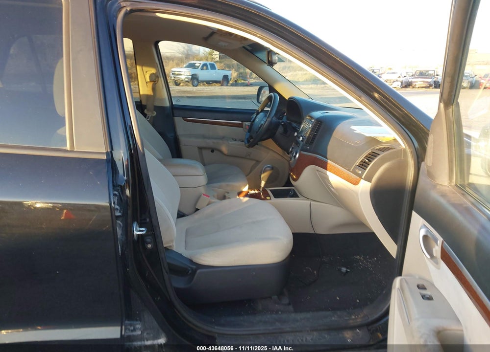 2009 HYUNDAI SANTA FE GLS VIN: 5NMSG73D39H265228