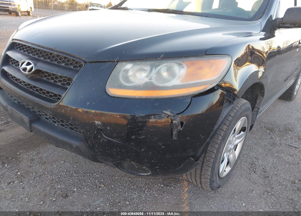 2009 HYUNDAI SANTA FE GLS VIN: 5NMSG73D39H265228