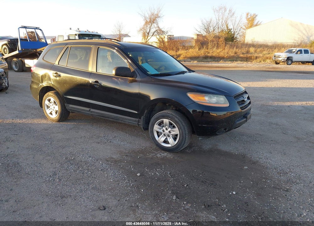 2009 HYUNDAI SANTA FE GLS VIN: 5NMSG73D39H265228