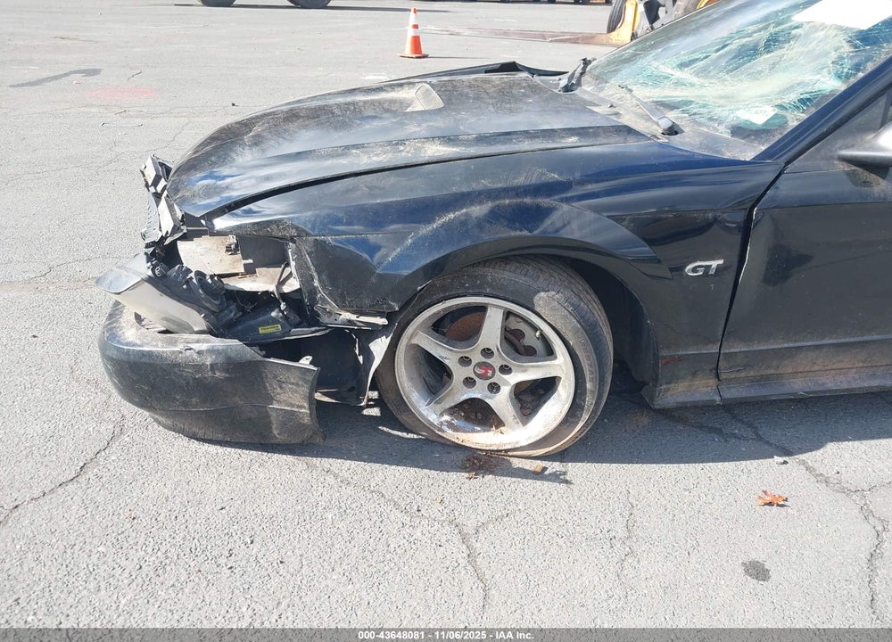 2000 FORD MUSTANG GT VIN: 1FAFP45X7YF143335