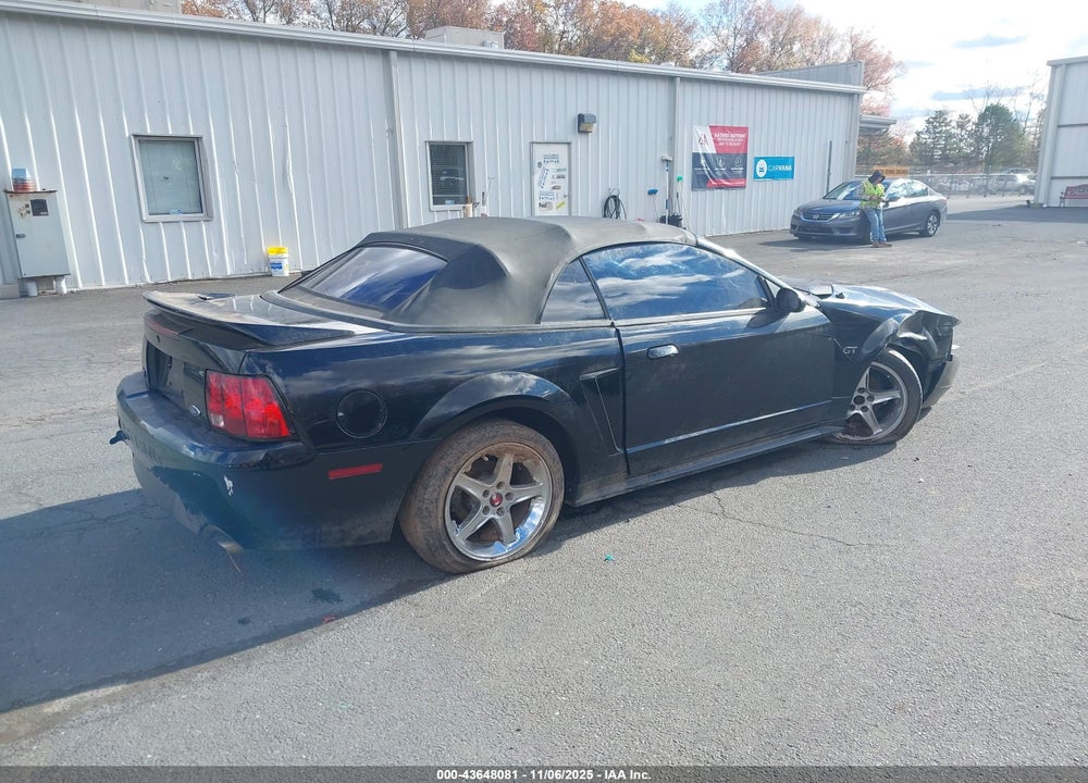 2000 FORD MUSTANG GT VIN: 1FAFP45X7YF143335