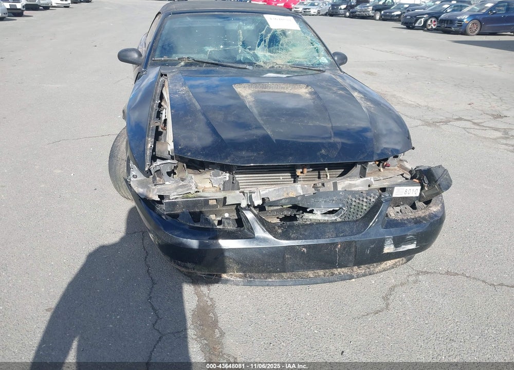 2000 FORD MUSTANG GT VIN: 1FAFP45X7YF143335