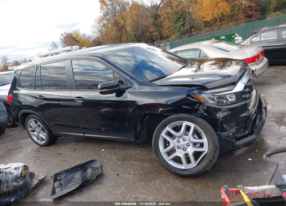 2024 HONDA PASSPORT AWD EX-L VIN: 5FNYF8H52RB004999