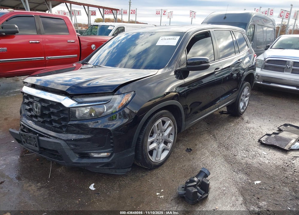 2024 HONDA PASSPORT AWD EX-L VIN: 5FNYF8H52RB004999