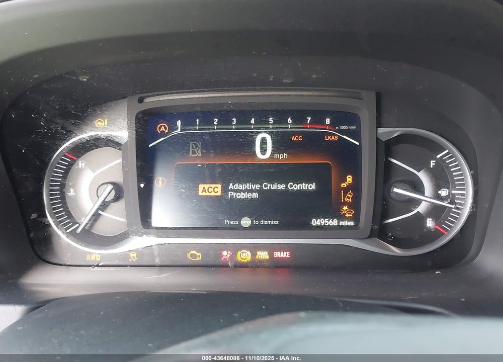 2024 HONDA PASSPORT AWD EX-L VIN: 5FNYF8H52RB004999