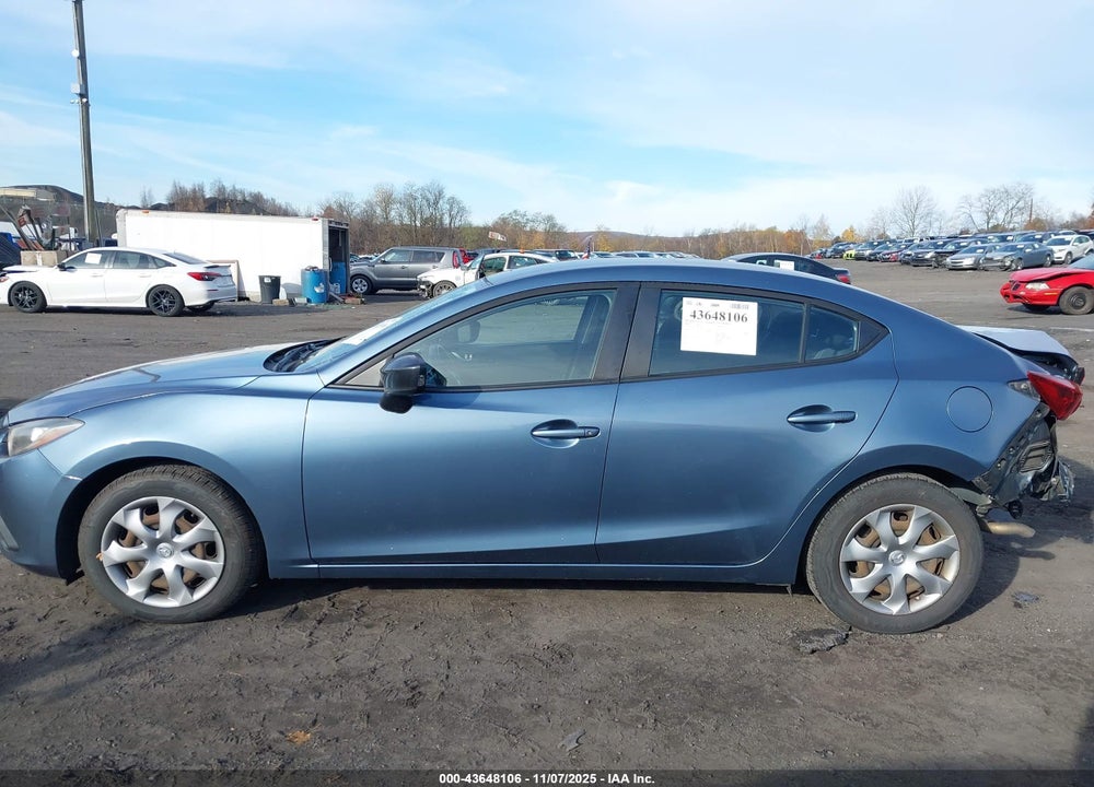 2014 MAZDA 3 I SV VIN: JM1BM1T74E1188518