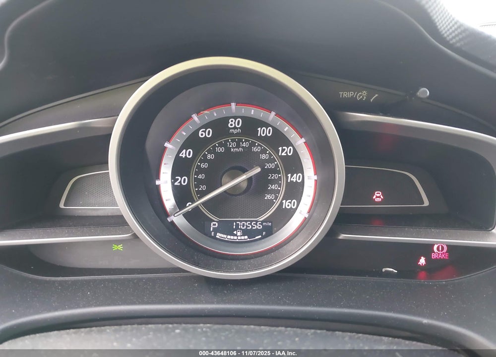 2014 MAZDA 3 I SV VIN: JM1BM1T74E1188518