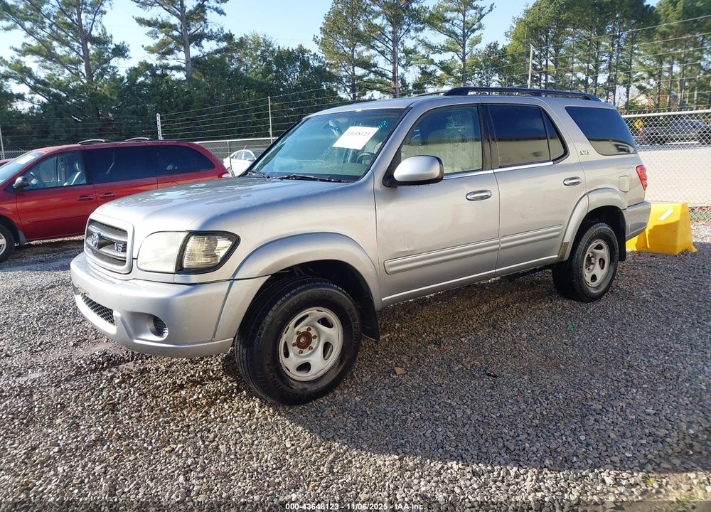 2001 TOYOTA SEQUOIA SR5 V8 VIN: 5TDZT34A61S035241