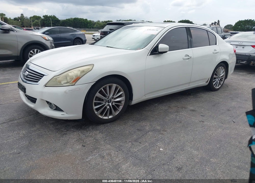 2011 INFINITI G37 JOURNEY VIN: JN1CV6AP2BM305219