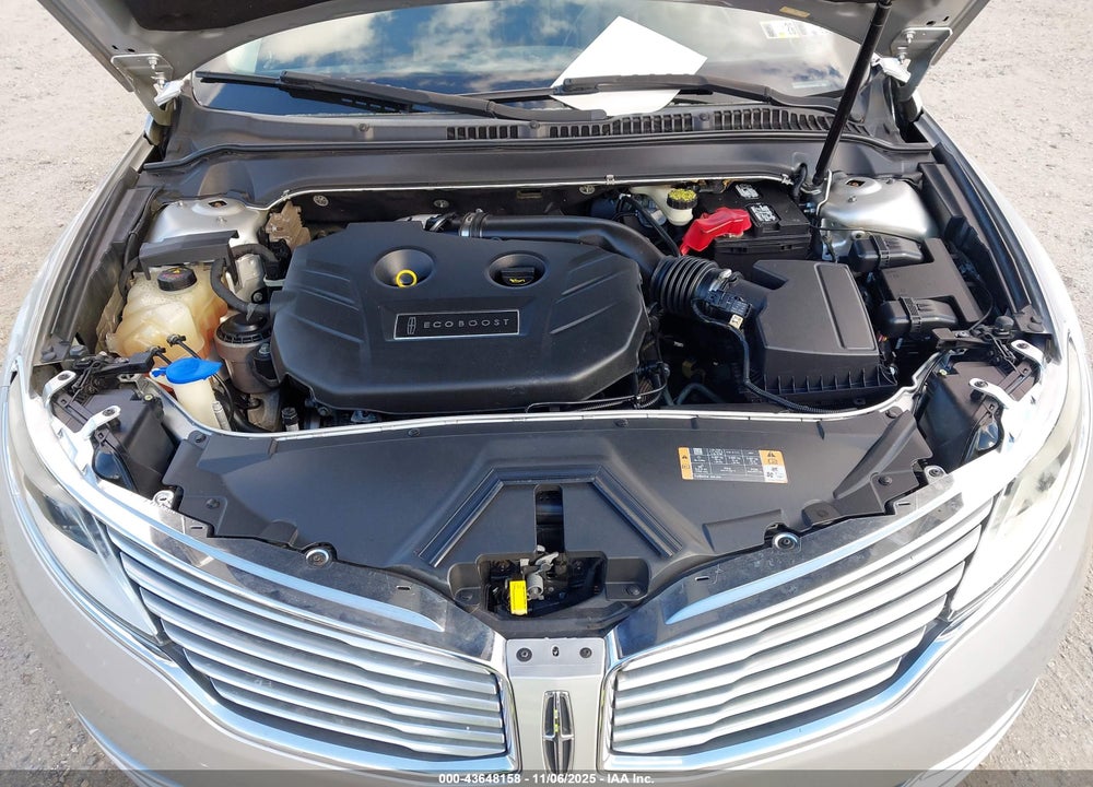2013 LINCOLN MKZ VIN: 3LN6L2J98DR806082