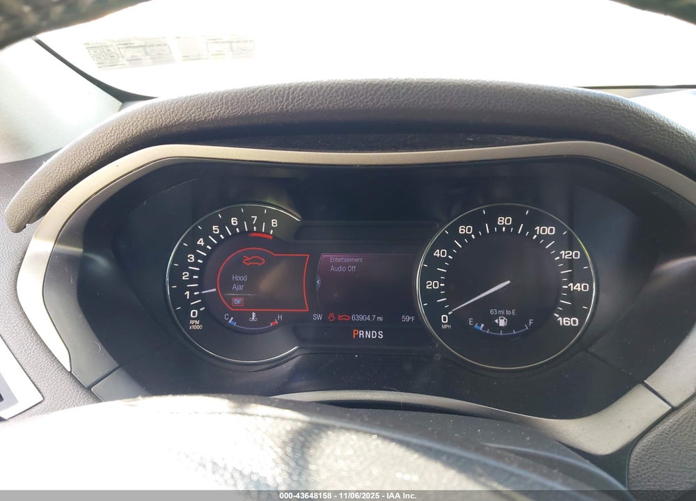 2013 LINCOLN MKZ VIN: 3LN6L2J98DR806082
