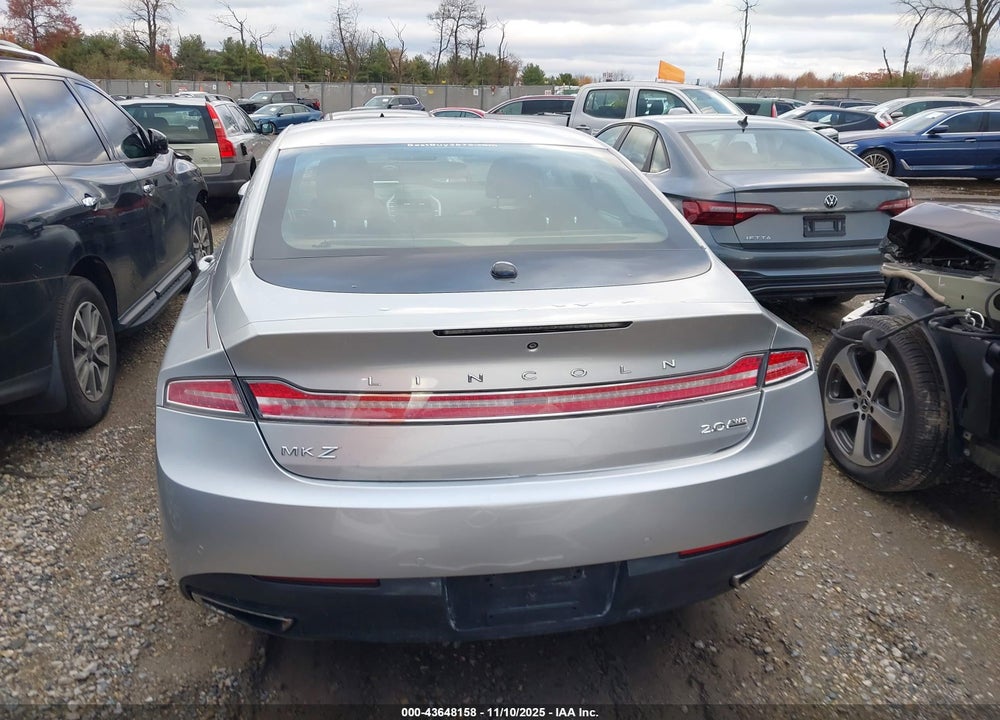 2013 LINCOLN MKZ VIN: 3LN6L2J98DR806082