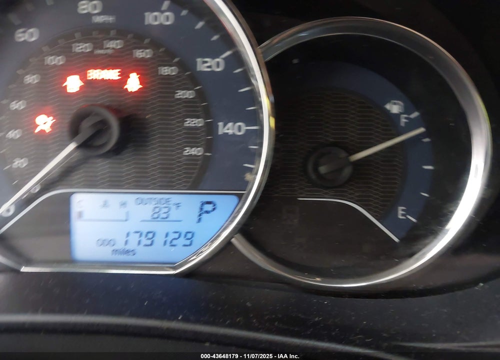 2016 TOYOTA COROLLA LE VIN: 2T1BURHE0GC517915
