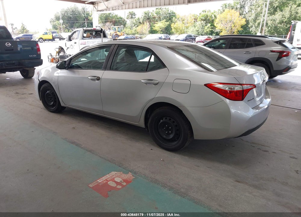 2016 TOYOTA COROLLA LE VIN: 2T1BURHE0GC517915