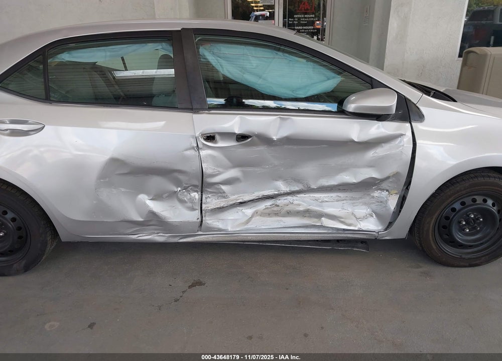 2016 TOYOTA COROLLA LE VIN: 2T1BURHE0GC517915