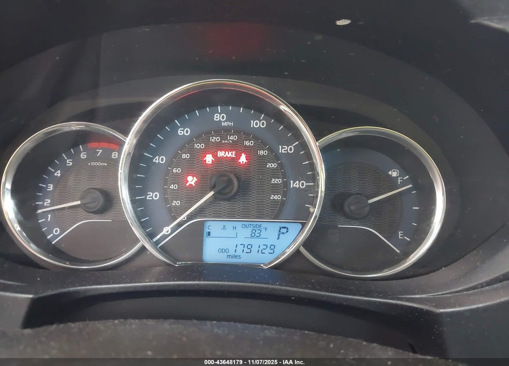 2016 TOYOTA COROLLA LE VIN: 2T1BURHE0GC517915