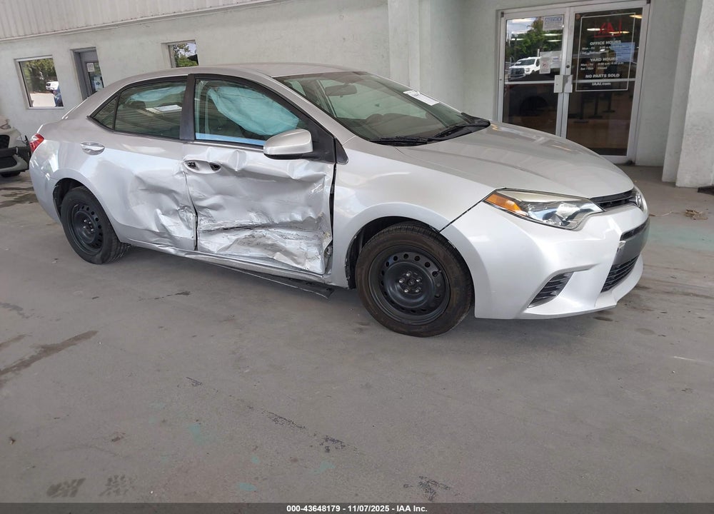 2016 TOYOTA COROLLA LE VIN: 2T1BURHE0GC517915