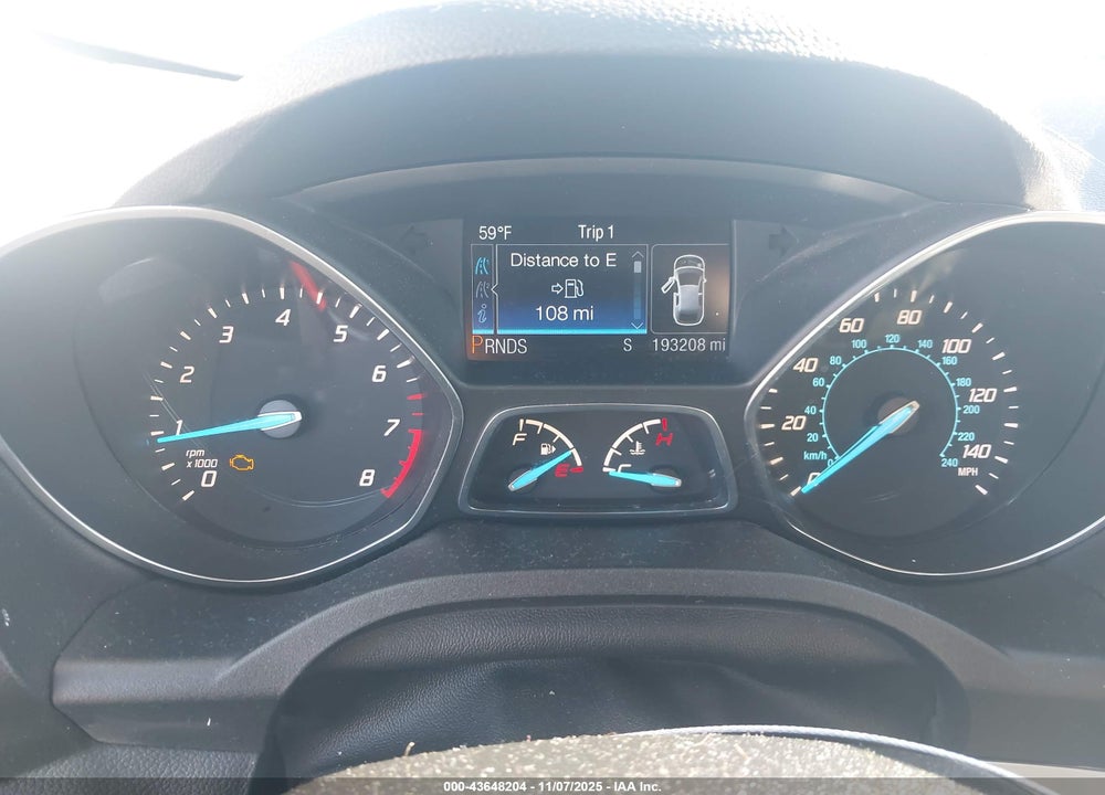 2013 FORD ESCAPE VIN: 1FMCU9H96DUC63712