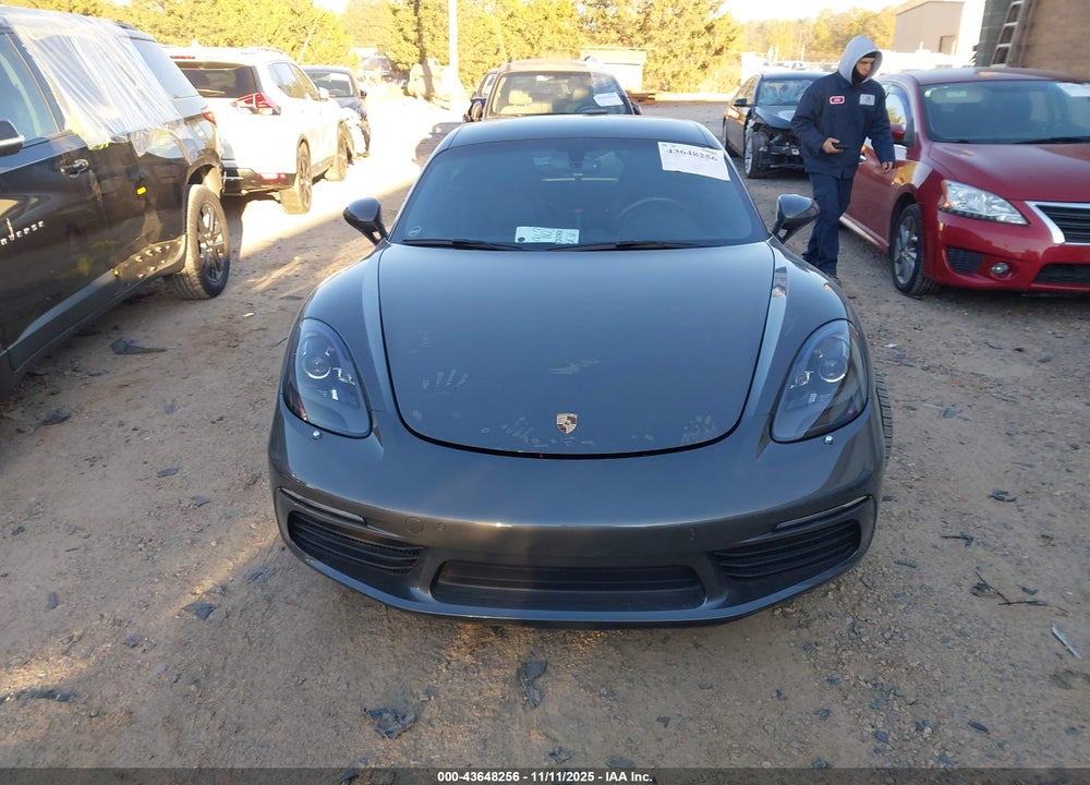 2018 PORSCHE 718 CAYMAN VIN: WP0AA2A89JK262154