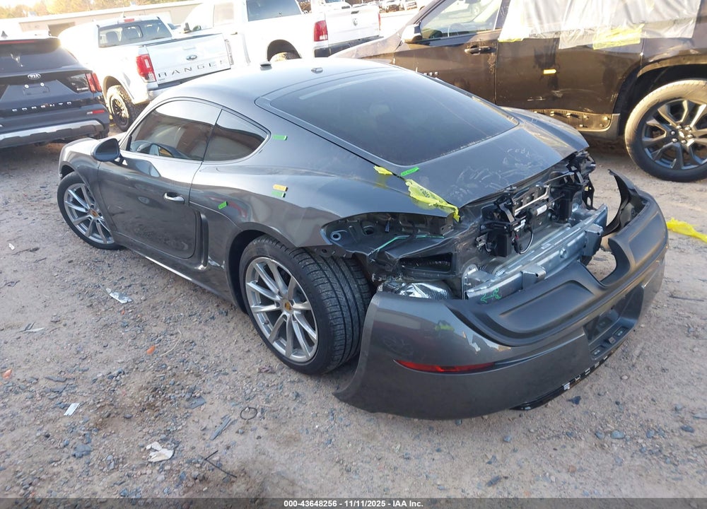 2018 PORSCHE 718 CAYMAN VIN: WP0AA2A89JK262154