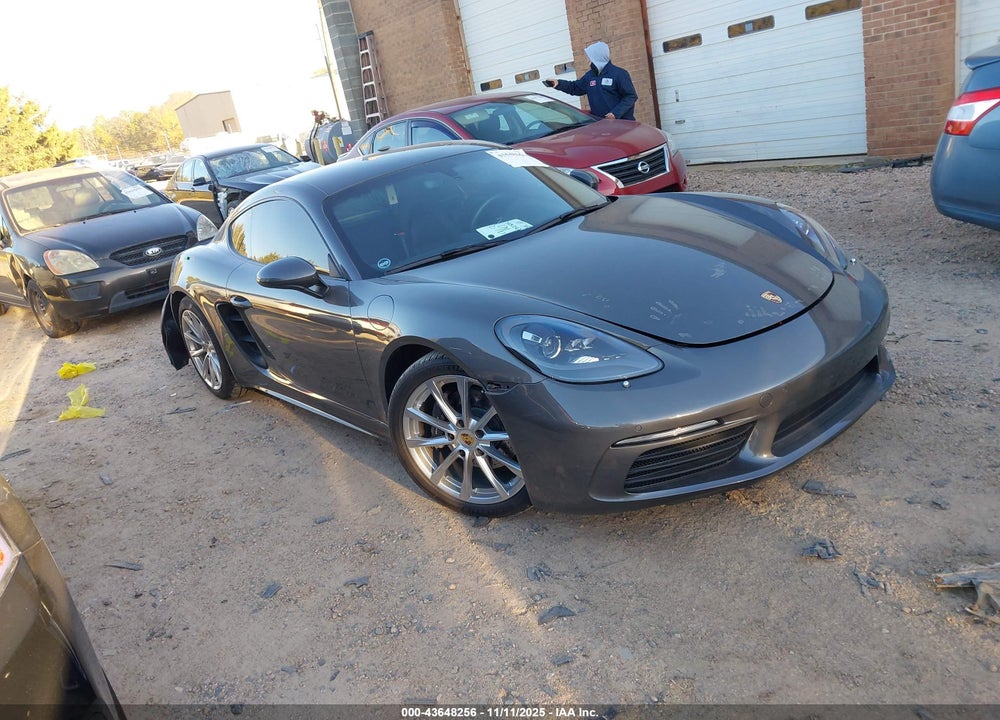 2018 PORSCHE 718 CAYMAN VIN: WP0AA2A89JK262154