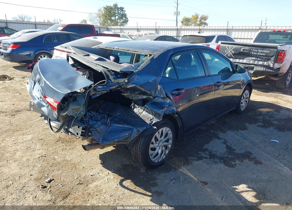 2019 TOYOTA COROLLA LE VIN: 2T1BURHE8KC225454