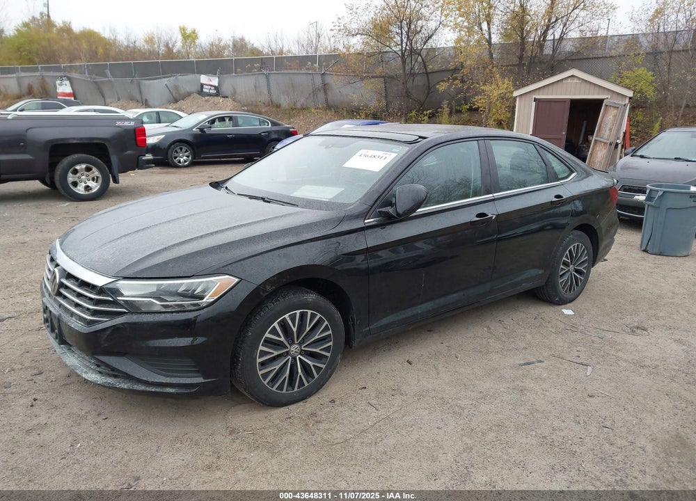 2019 VOLKSWAGEN JETTA 1.4T R-LINE/1.4T S/SE VIN: 3VWCB7BU7KM163273