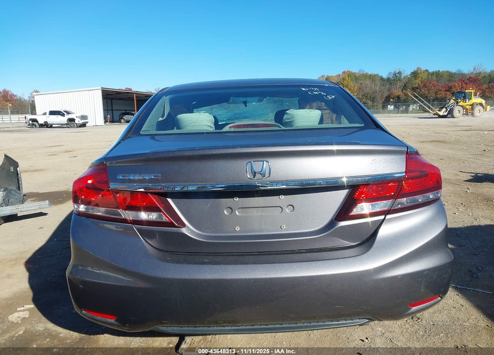 2014 HONDA CIVIC VIN: 19XFB2F50EE076285