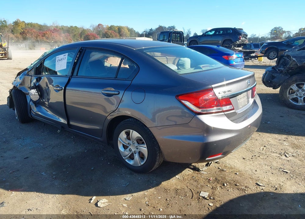2014 HONDA CIVIC VIN: 19XFB2F50EE076285